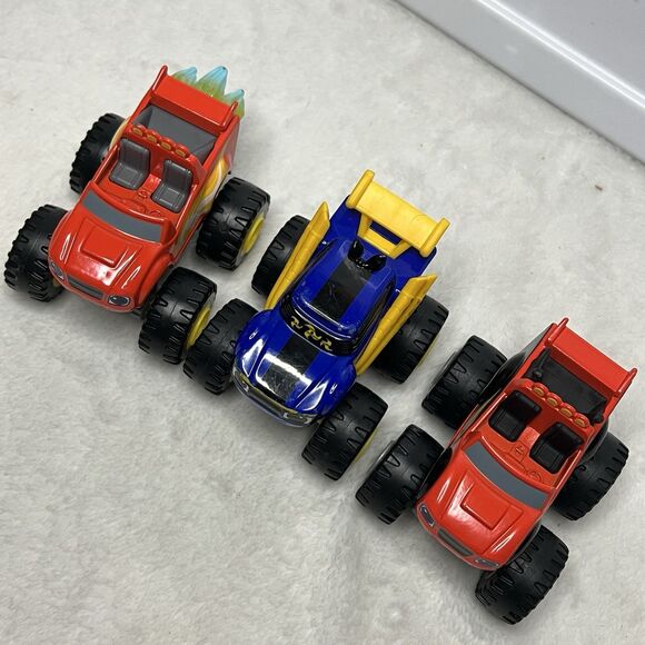 Blaze and the Monster Machines Die Cast Lot Of 3 Ninja Give Me Some Speed! - Picture 8 of 10
